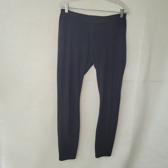 Patagonia Capilene Fleece Base Layer Leggings Women S Black Vintage 43512 USA - Picture 1 of 9